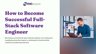 How to Become a Successful Full Stack Software Engineer