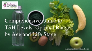 Comprehensive Guide to TSH Levels Optimal Ranges by Age and Life Stage