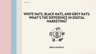 White Hats, Black Hats, and Grey Hats What's the Difference in Digital Marketing