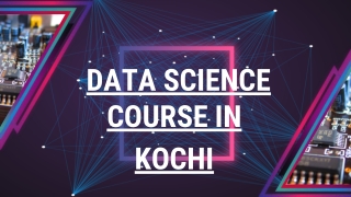 data science course in kochi