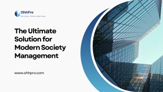 The Ultimate Solution for Modern Society Management