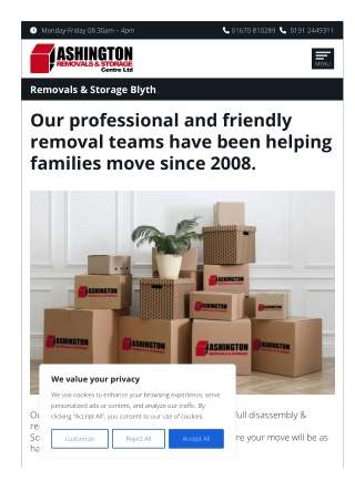 Cheap removals ASHINGTON