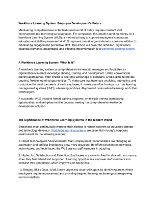 Accelerating Digital Transformation with Workforce Learning Systems | SEVnest