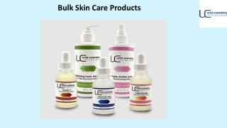 Bulk Skin Care Products