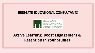 Active Learning Boost Engagement & Retention in Your Studies