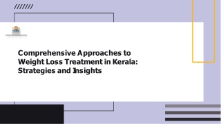 Weight loss Treatment Kerala
