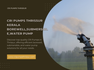 cri pumps thrissur kerala borewell,submersible,water pump
