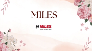 Miles is the best staple gun tacker in India