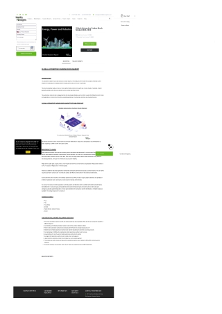 Global Automotive Carbon Brush Market Outlook