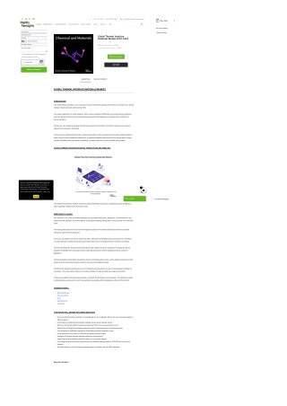The Role of Thermal Interface Materials in Electronics: Market Analysis