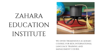 Computer training center in dubai - Zahara Education