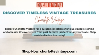 Discover Timeless Vintage Treasures  Charlotte Vintage