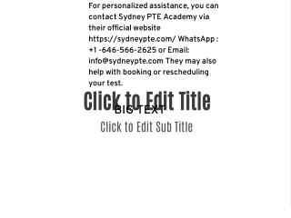 personalized assistance