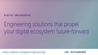 Driving Innovation with Digital Engineering Expertise