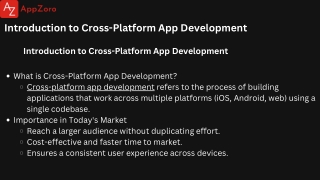 Cross-Platform App Development Company