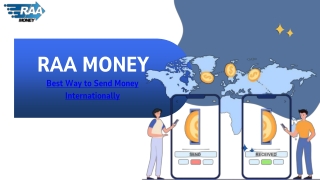 Why Choose RAA Money Service For international Transfers