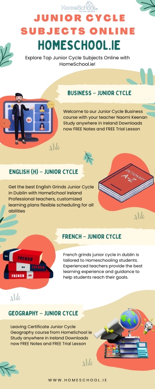 Junior Cycle Subjects Online – HomeSchool.ie