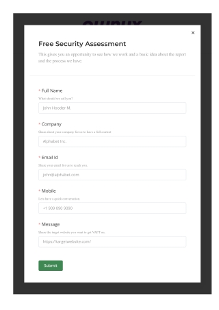 Api penetration testing
