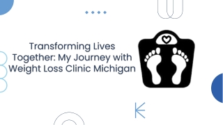 My Weight Loss Partner: Weight Loss Clinic Michigan