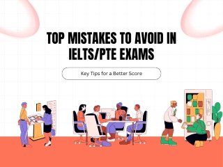 Top Mistakes to Avoid in IELTS/PTE exams