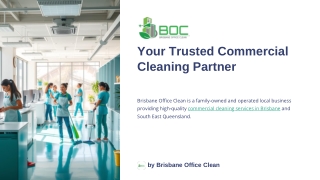 Your Trusted Commercial Cleaning Partner