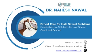 Advanced Care for Male Sexual Health
