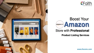 Boost Your Amazon Store with Professional Product Listing Services