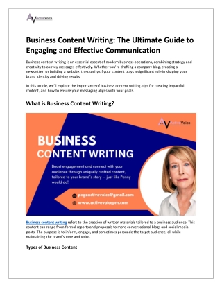 The Ultimate Guide to Engaging and Effective Communication