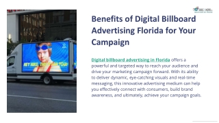 Benefits of Digital Billboard Advertising Florida for Your Campaign