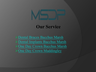 Get Dental Braces at Mainstreet Dental in Bacchus Marsh