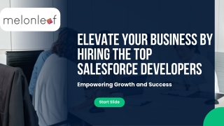 Elevate Your Business by Hiring the Top Salesforce Developers
