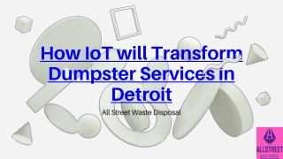 The Future of Urban Waste Solutions in Detroit