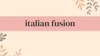 Cream and Pink Leaves Project Presentation