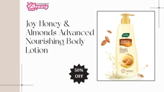 Joy Honey & Almonds Advanced Nourishing Body Lotion