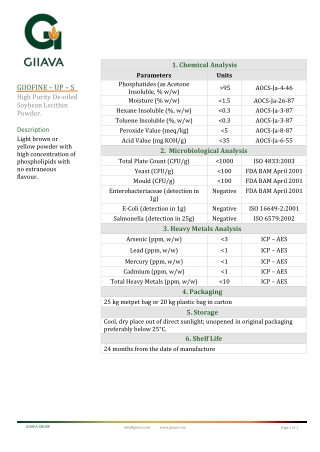 Lecithin Powder - Giiava.com