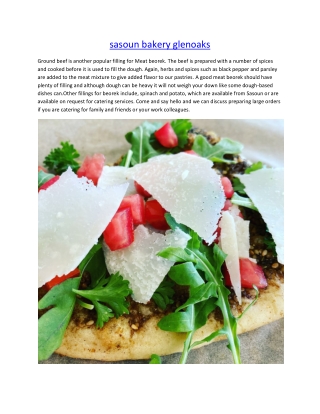 sasoun bakery glenoaks.