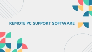 Remote PC Support Software