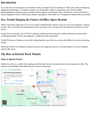 Secret Trends Forming the Future of Office Rentals