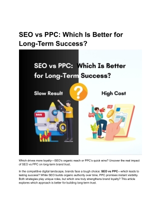 SEO vs PPC_ Which Is Better for Long-Term Success_