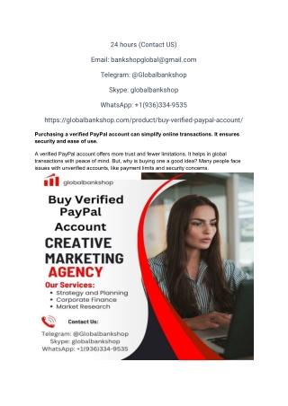 Buy Verified PayPal Account