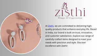 Elegant and Affordable Silver Jewwllery – Zisthi Collection