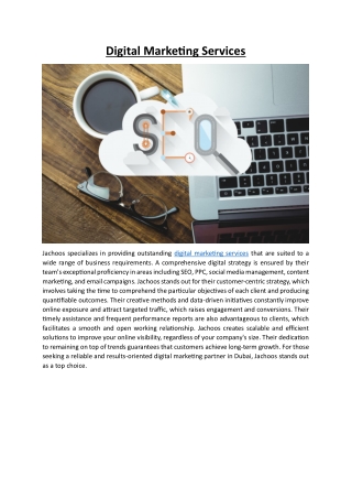 Digital Marketing Services