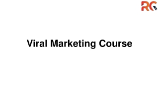 Viral Marketing Course training in Hyderabad