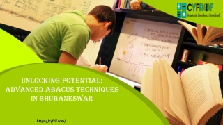 Unlocking Potential Advanced Abacus Techniques In Bhubaneswar