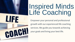 Inspired Minds Life coaching