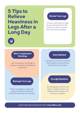 5 Tips to Relieve Heaviness in Legs After a Long Day