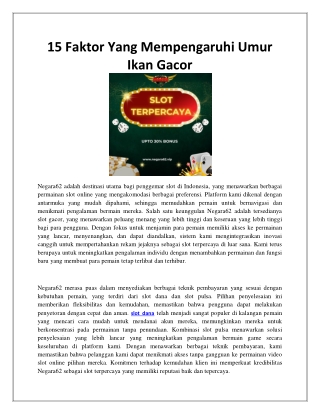 Kuis: Seberapa Banyak yang Anda Ketahui tentang Slot Terpercaya ?