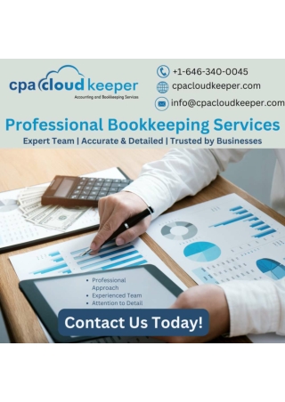 CPA Cloud Keeper-Bookkeeping Firm in USA