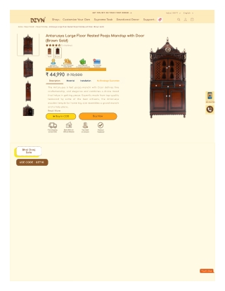 Pooja Mandir for Home