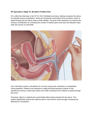 IVF Specialist in Nigdi_ Dr. Bendale's Fertility Clinic